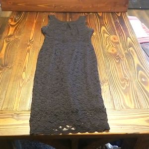 Allen B womens lacy dress